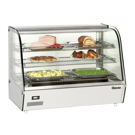 Vitrine chauffante 160Litres Deli Plus II Bartscher-mondialchr.com