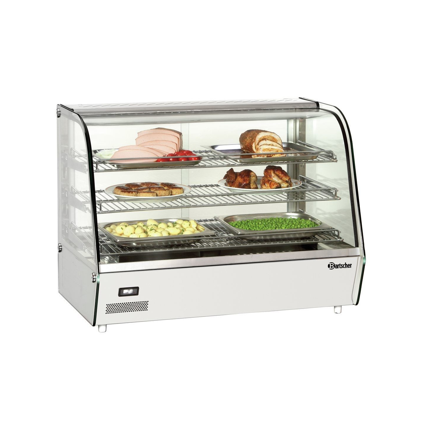 Vitrine chauffante 160Litres Deli Plus II Bartscher-mondialchr.com