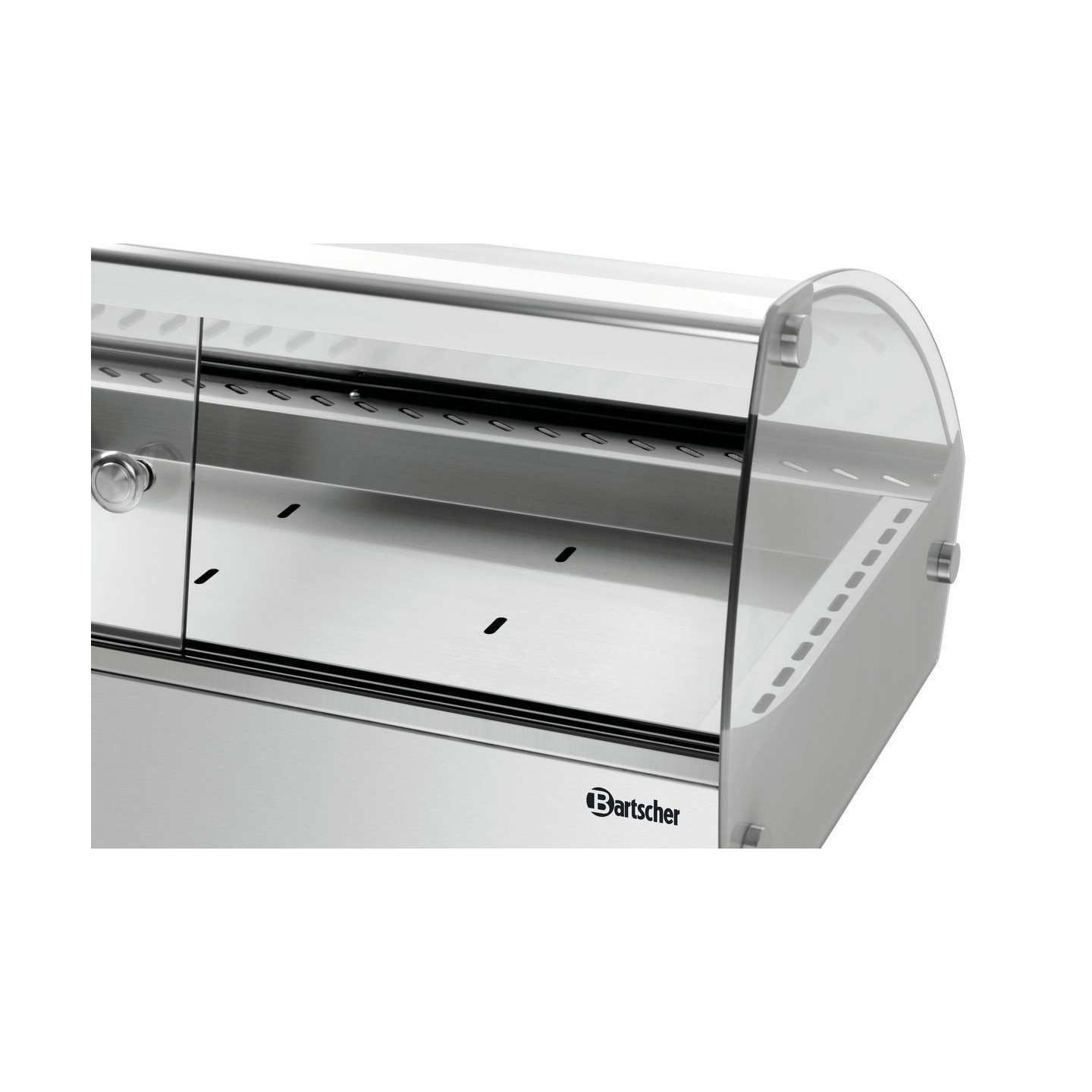 Présentoir chauffant, vitrine chauffante 6xGN1/3-mondialchr.com