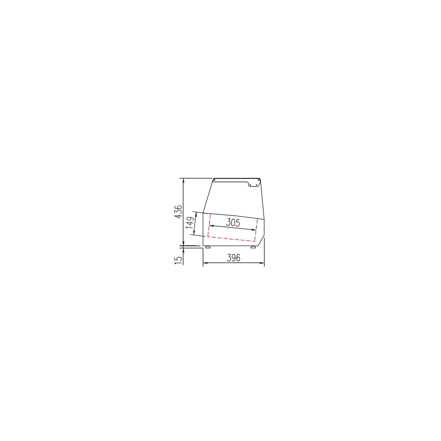 Présentoir à ingrédients 1345mm 5 GN 1/3 Coreco-mondialchr.com