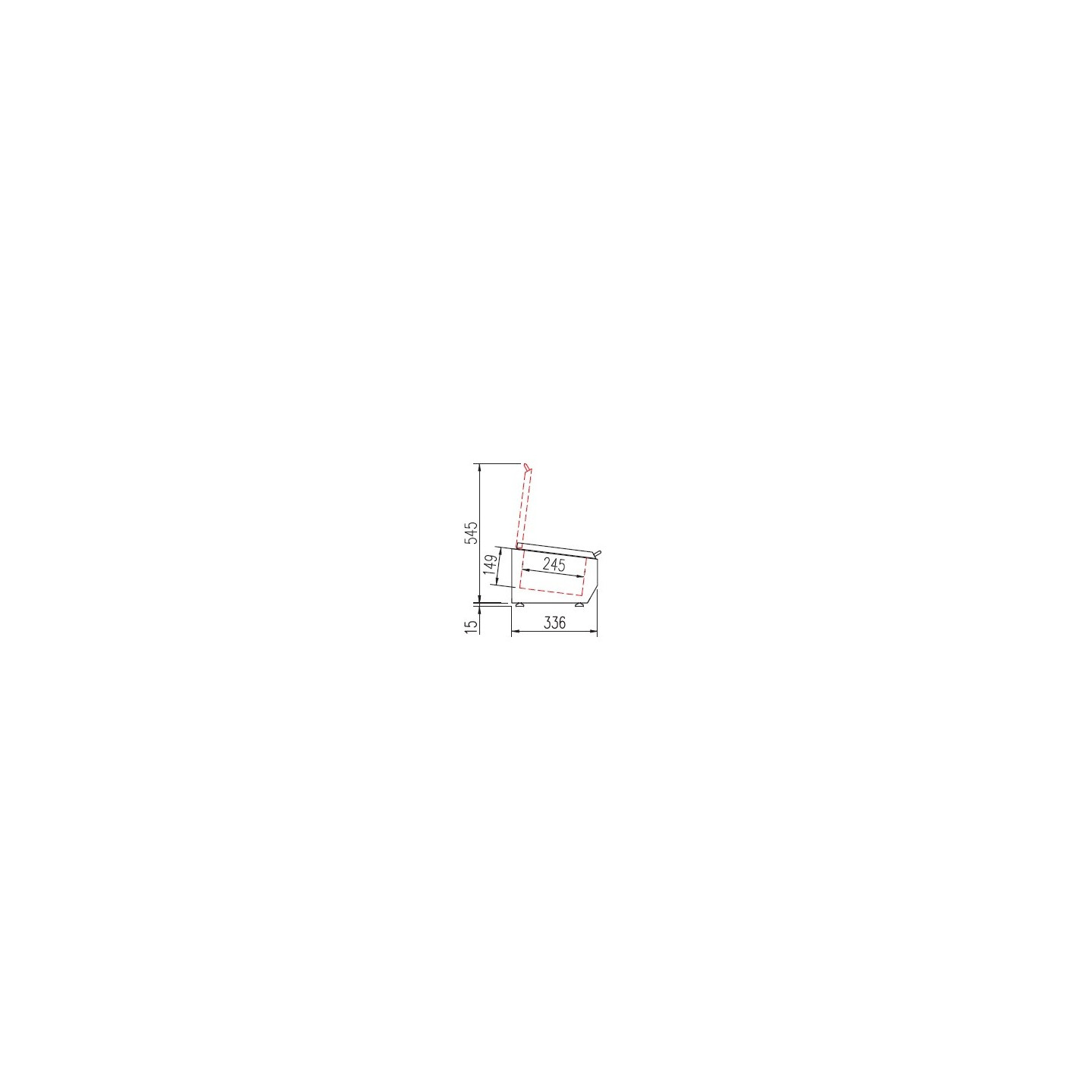 Présentoir à ingrédients 12 GN 1/4 couvercle inox Coreco-mondialchr.com