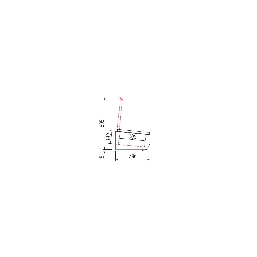 Présentoir à ingrédients 10 GN1/3 couvercle inox Coreco-mondialchr.com