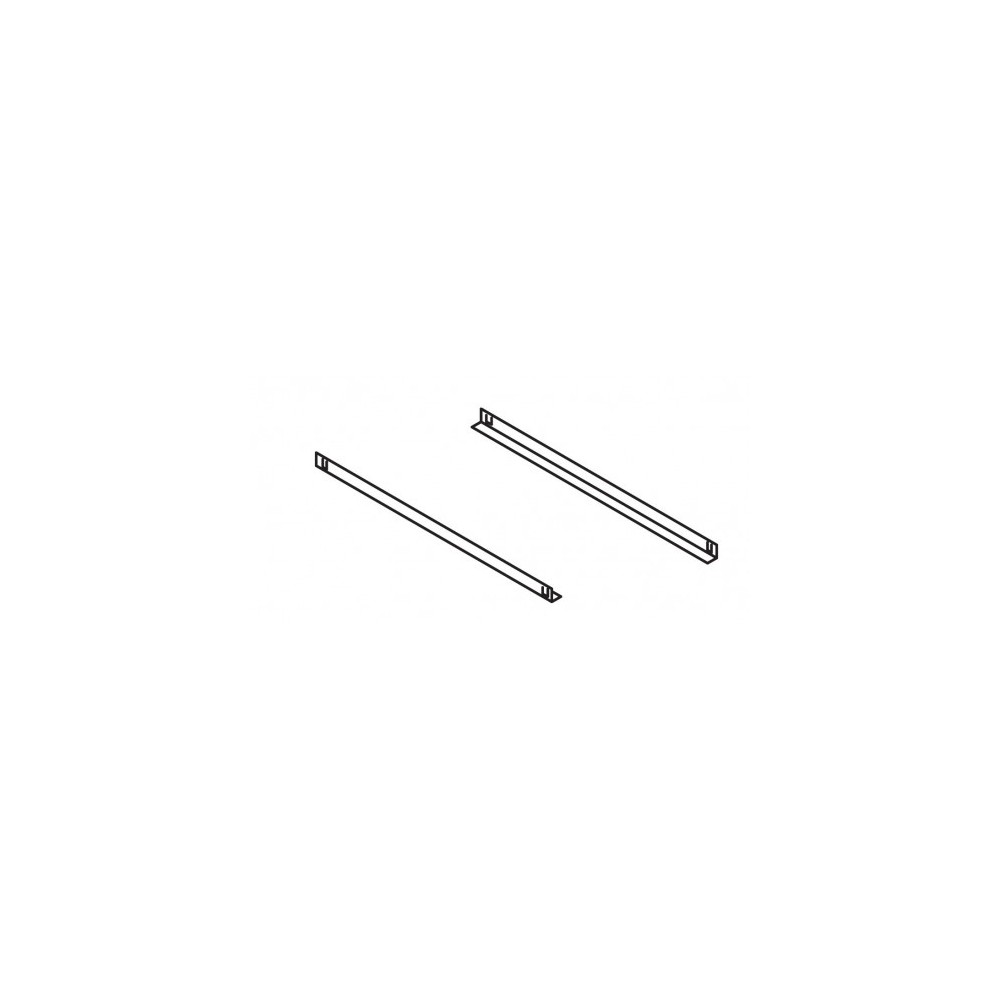 Jeu de 2 glissières en L 650mm Coreco-mondialchr.com