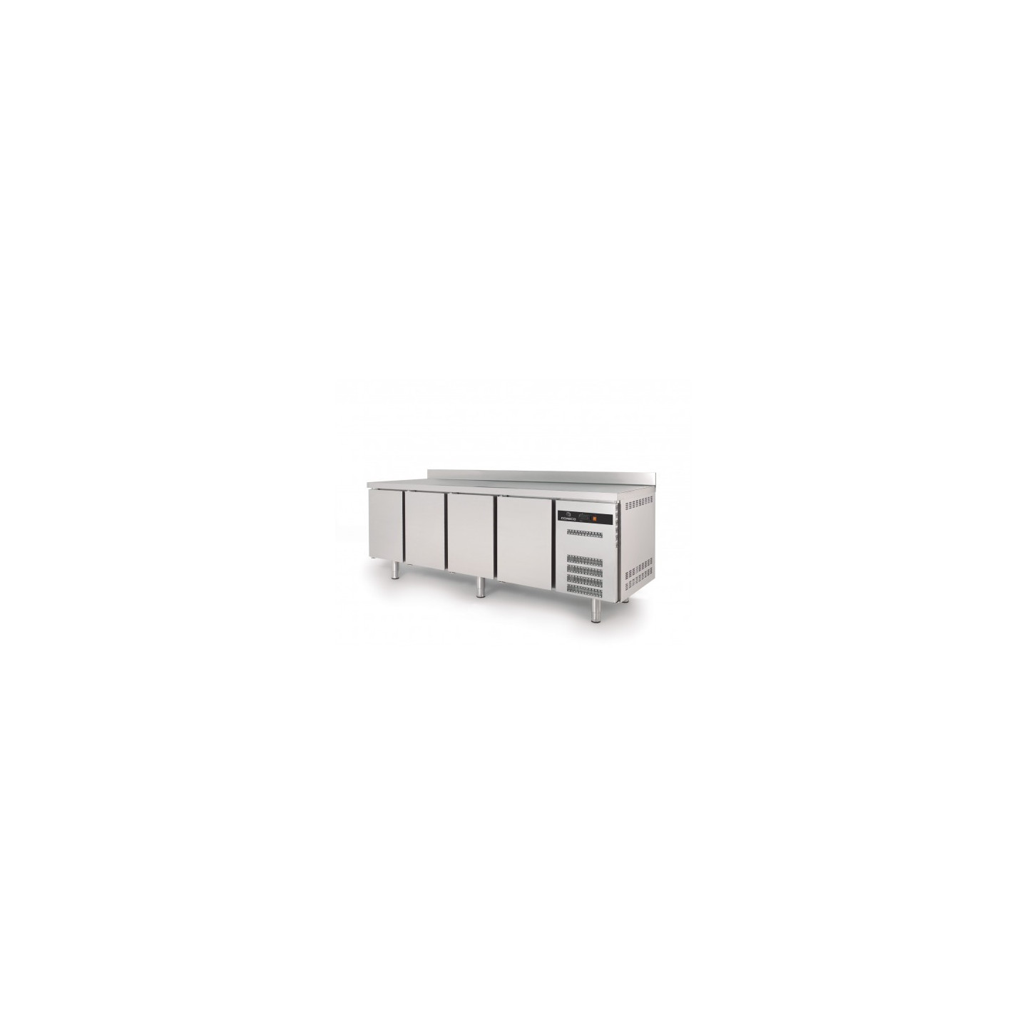 Meuble Snack 600 positif 2545mm 4 portes pleines Coreco-mondialchr.com