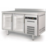 Meuble Snack 600 positif 1495mm 2 portes vitrées Coreco-mondialchr.com