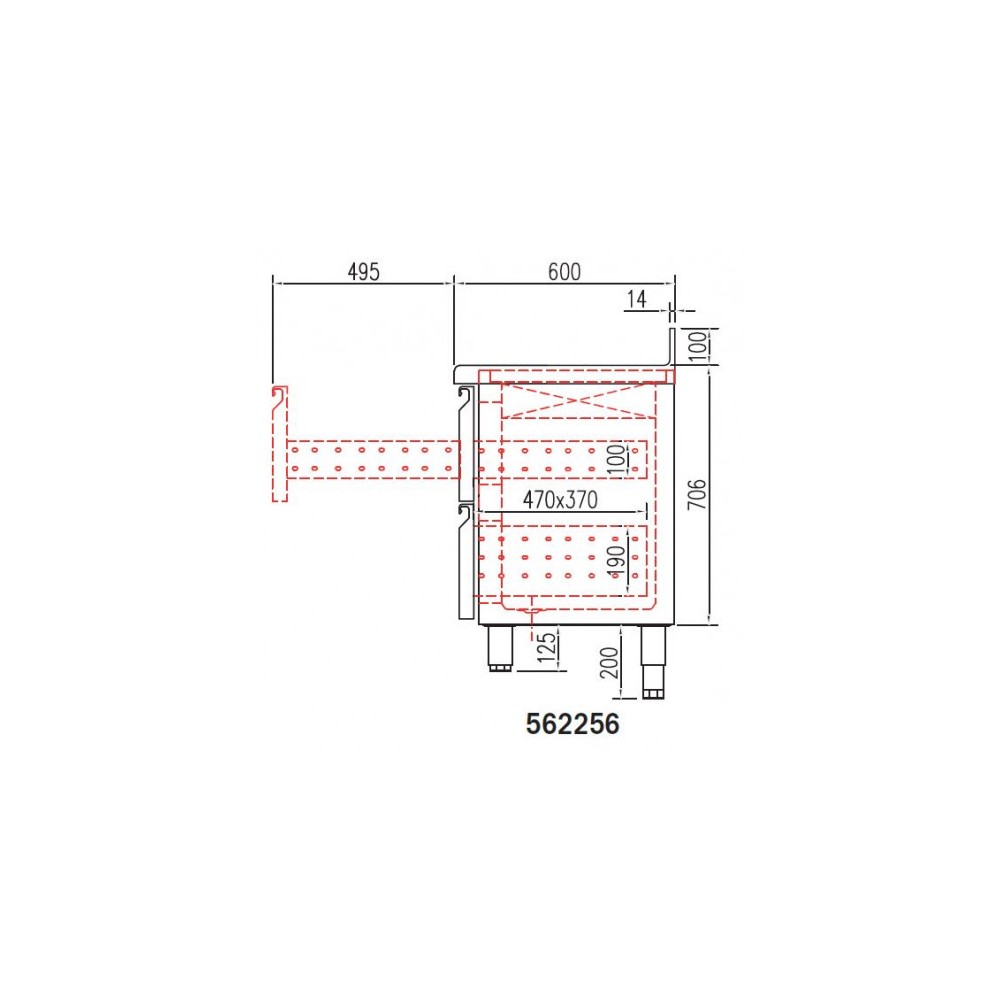 Kit de 2 tiroirs réfrigérés côté groupe pour TSR-S Coreco-mondialchr.com