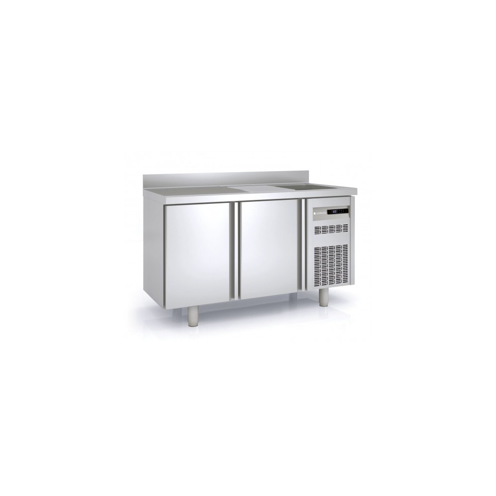 Meuble 600 positif 1495mm 2 portes avec évier Coreco-mondialchr.com
