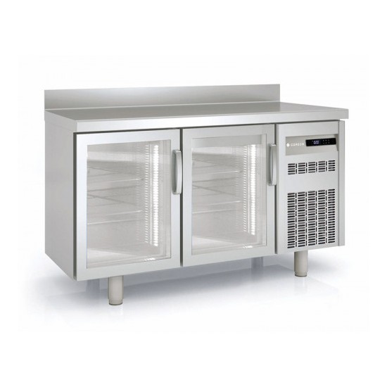 Meuble Snack 600 négatif 1495mm 2 portes vitrées coreco-mondialchr.com