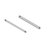 Glissières inox GN 1/1 L550 mm Coreco-mondialchr.com