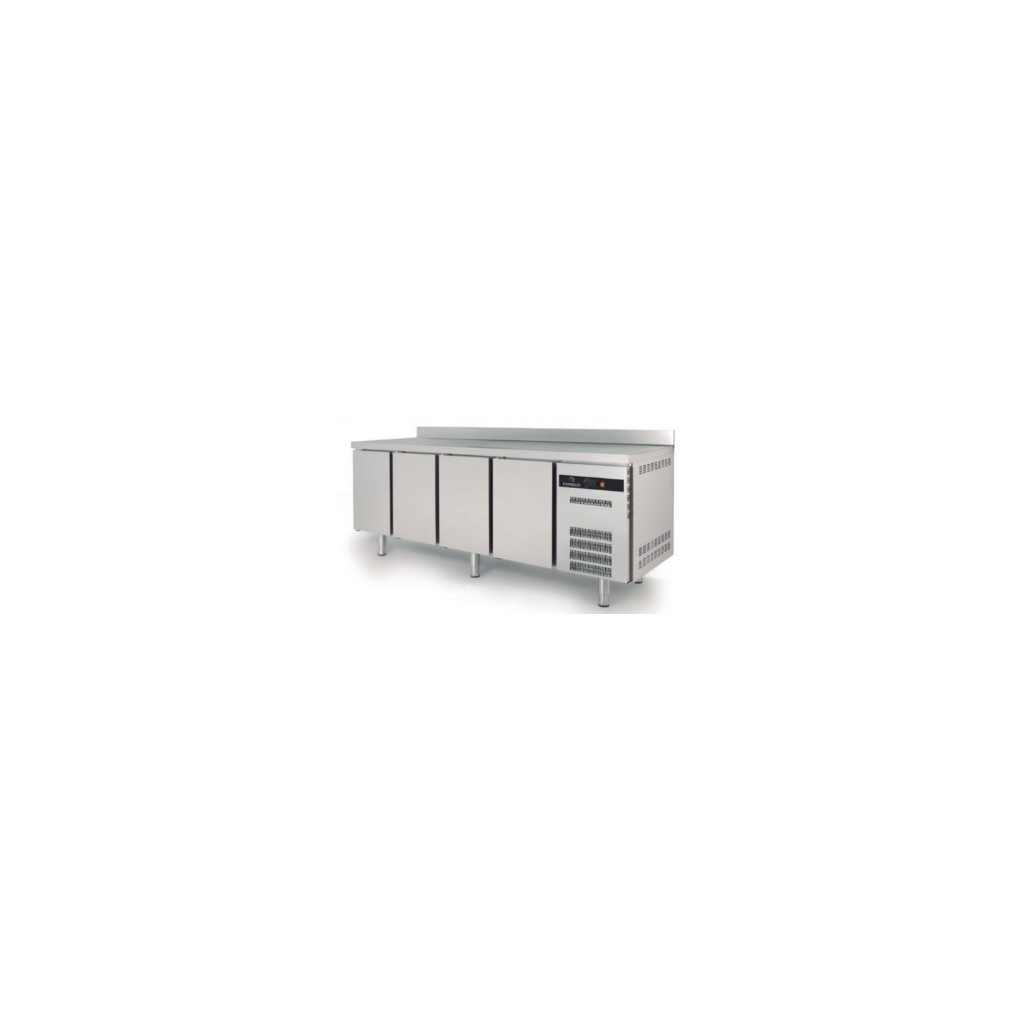 Meuble 700 GN 1/1 positif 2245mm 4 portes pleines Coreco-mondialchr.com
