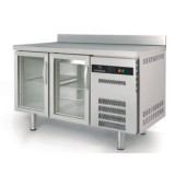 Meuble 700 GN 1/1 positif 1345mm 2 portes vitrées Coreco-mondialchr.com