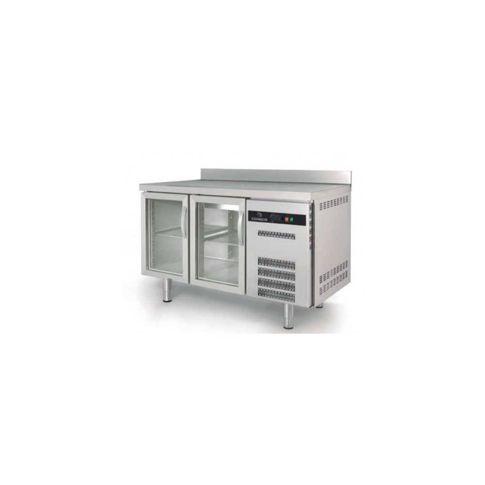 Meuble 700 GN 1/1 positif 1345mm 2 portes vitrées Coreco-mondialchr.com
