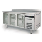 Meuble GN1/1 700 positif 1795mm 3 portes vitrées Coreco-mondialchr.com