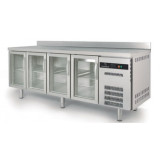 Meuble 700 GN 1/1 positif 2245mm 4 portes vitrées Coreco-mondialchr.com