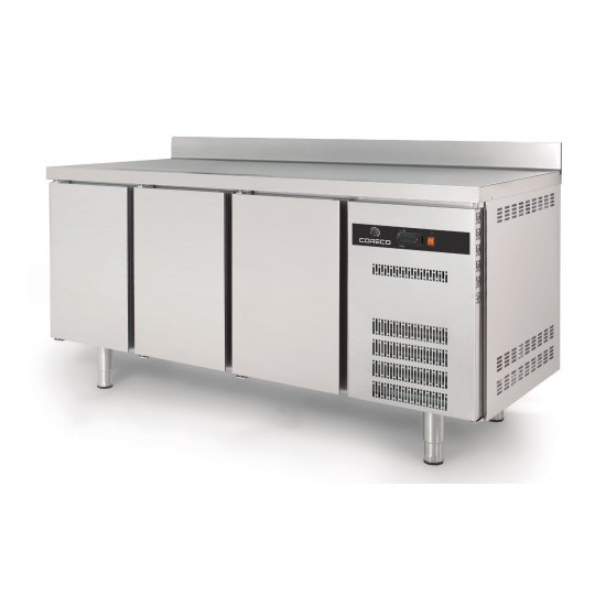 Meuble GN1/1 700 négatif 1795mm 3 portes pleines Coreco-mondialchr.com