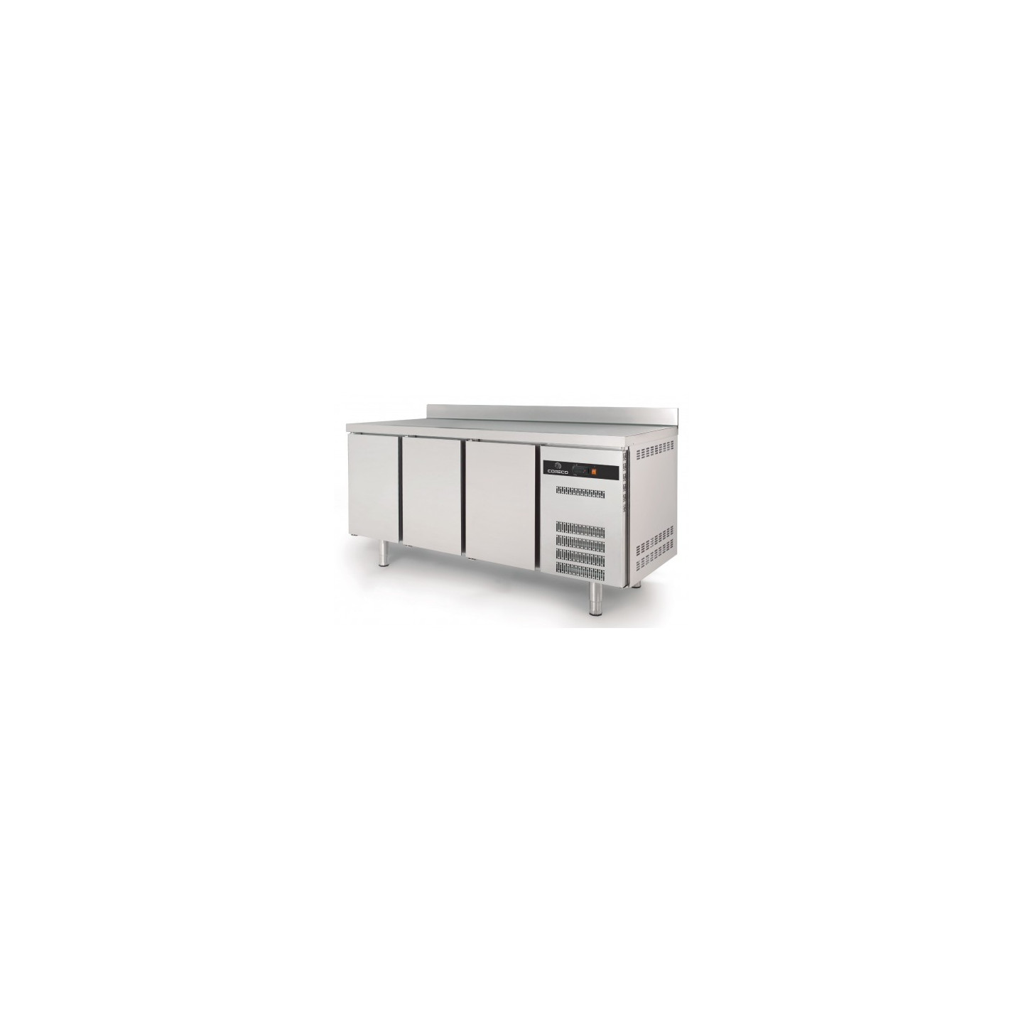 Meuble GN1/1 700 négatif 1795mm 3 portes pleines Coreco-mondialchr.com