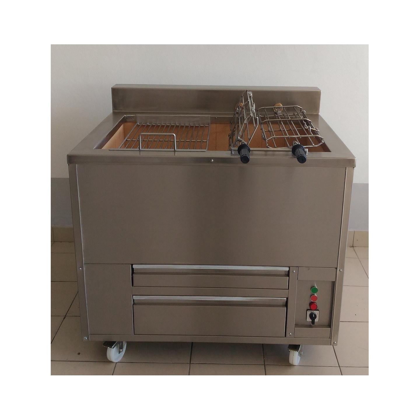 Barbecue Portugais au charbon de bois RETRO DESIGN RODRIGUES-mondialchr.com