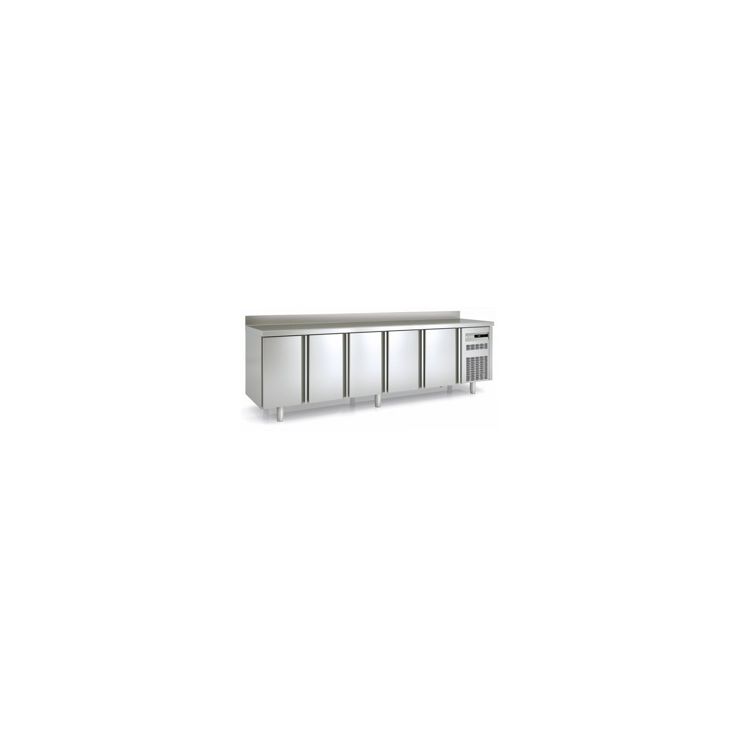 Meuble 700 GN1/1 positif 5 portes pleines sans évier Coreco-mondialchr.com