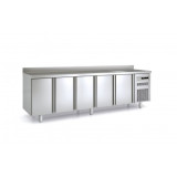 Meuble 700 GN1/1 positif 5 portes pleines avec évier Coreco-mondialchr.com