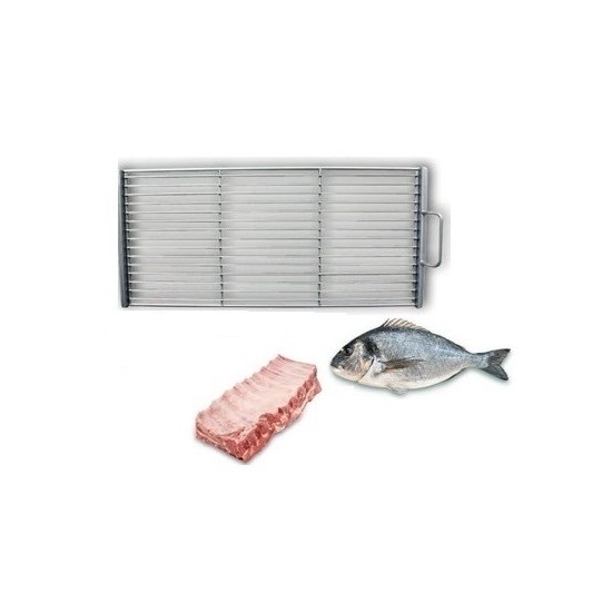 Grille fixe Viande Poisson pour barbecue portugais au charbon de bois-mondialchr.com