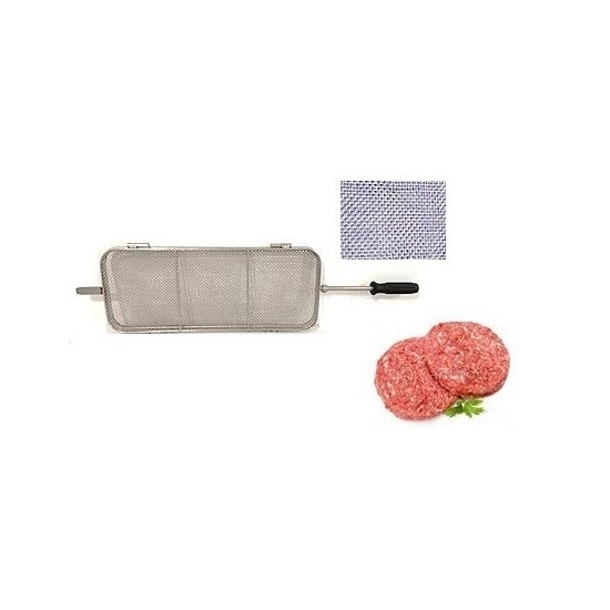 Grille rotative en ÉMAILLE pour barbecue portugais au charbon de bois-mondialchr.com