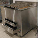 Barbecue Portugais au charbon de bois 3 Grilles rotative et 1 Grille fixe RODRIGUEZ-mondialchr.com
