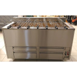 Barbecue Portugais au charbon de bois 7 Grilles rotative RODRIGUEZ-mondialchr.com