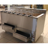 Barbecue Portugais au charbon de bois 7 Grilles rotative RODRIGUEZ-mondialchr.com