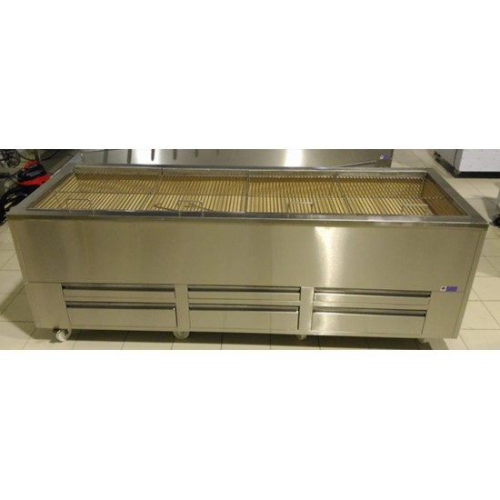 Barbecue Portugais au charbon de bois 4 Grilles fixes-mondialchr.com