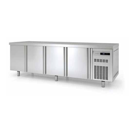 Meuble Pâtissier 800 positif 4 portes pleines Coreco-mondialchr.com
