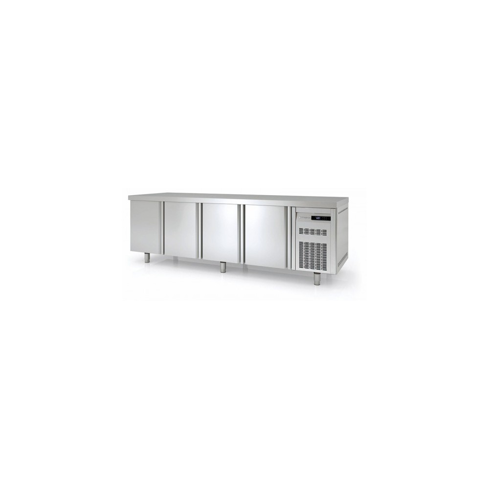 Meuble Pâtissier 800 positif 4 portes pleines Coreco-mondialchr.com
