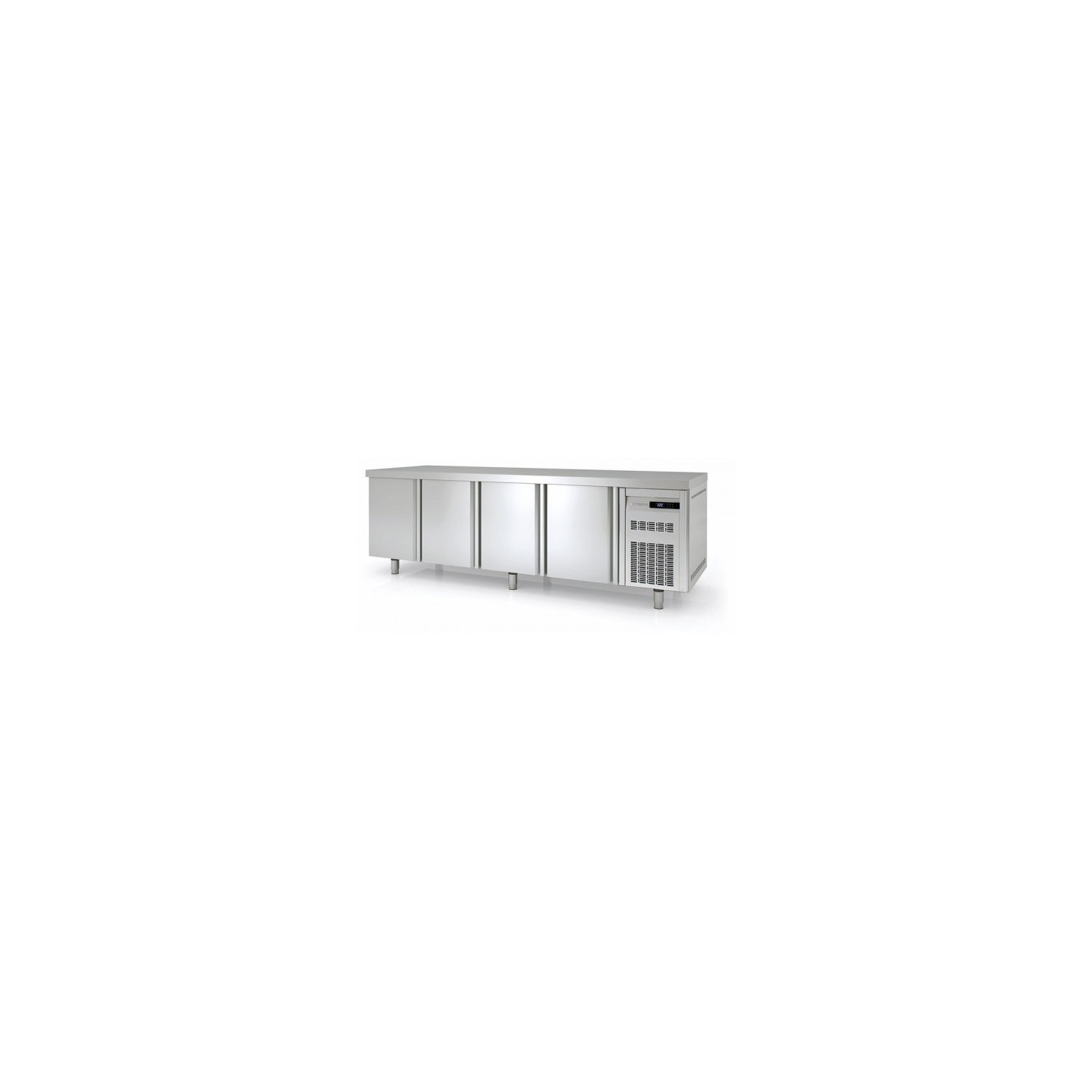 Meuble Pâtissier 800 positif 4 portes pleines Coreco-mondialchr.com