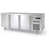 Meuble Pâtissier 800 négatif 3 portes pleines Coreco-mondialchr.com