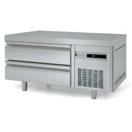 Soubassement réfrigéré 1210mm 2 tiroirs GN2/1 Coreco-mondialchr.com