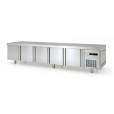 Soubassement réfrigéré Positif 2695mm 5 portes GN1/1 Coreco-mondialchr.com