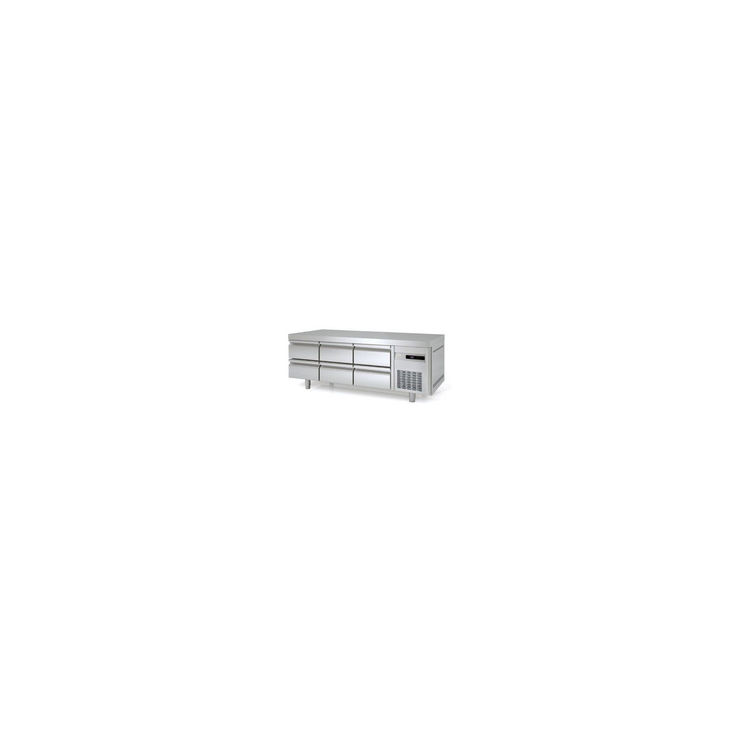 Soubassement réfrigéré Positif 3 Tiroirs double GN1/1 Coreco-mondialchr.com