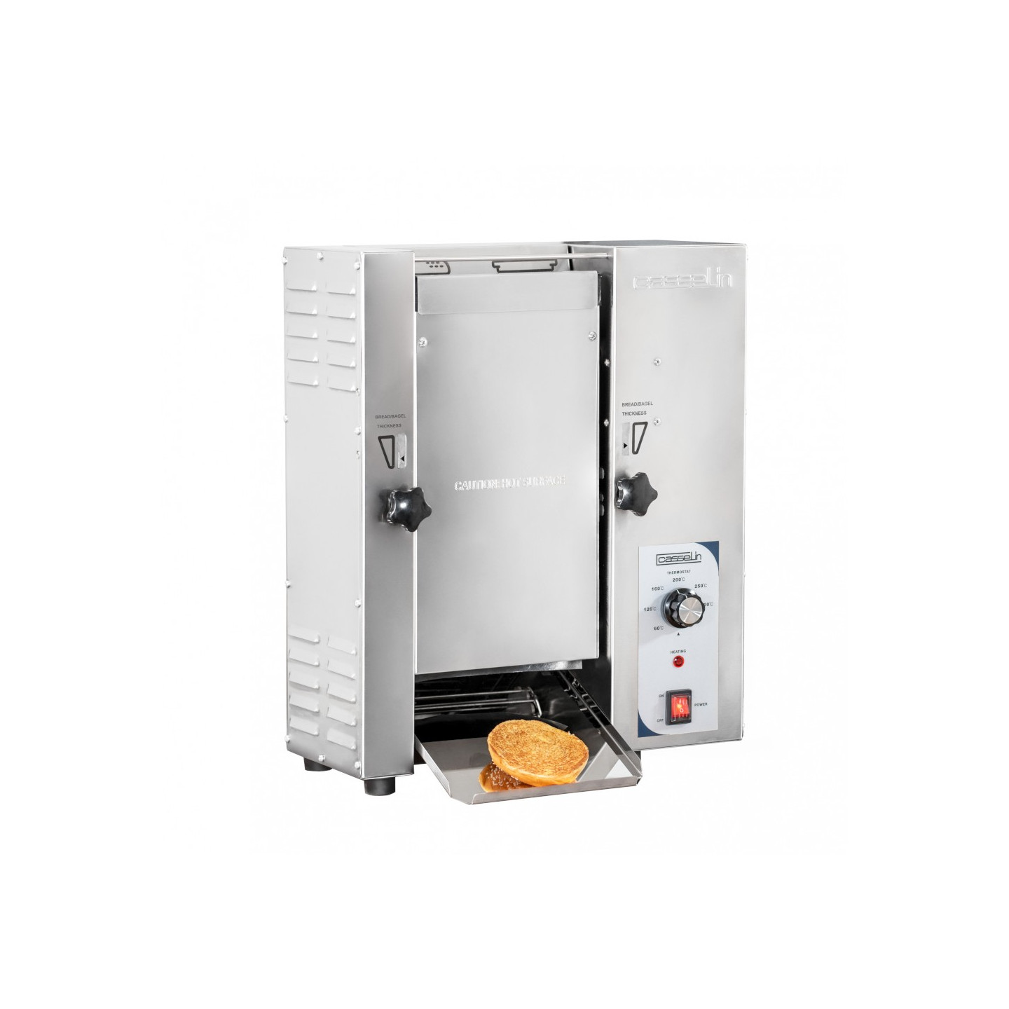 Toaster vertical professionnel 300 hamburgers par heure Casselin-mondialchr.com
