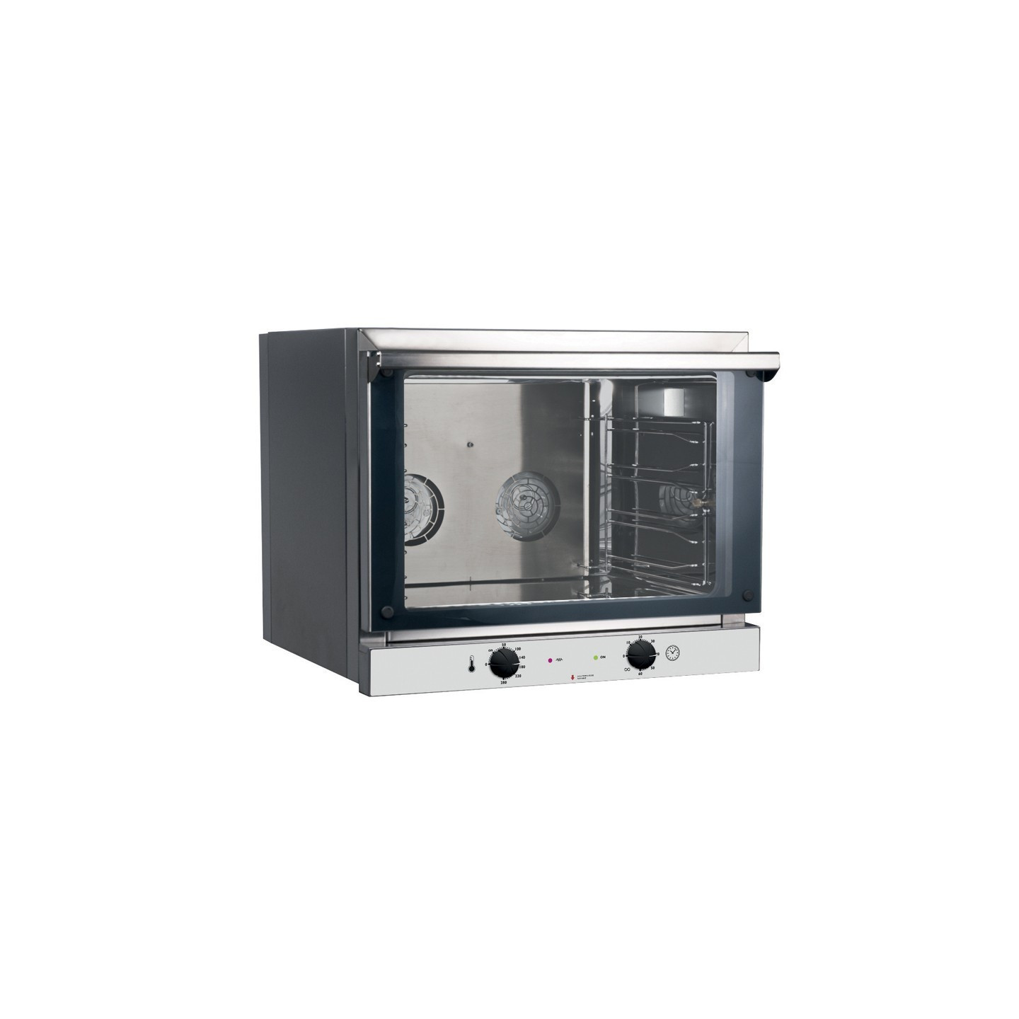 Four à convection 104L 3 Kw 4 grilles GN 1/1 Furnotel-mondialchr.com