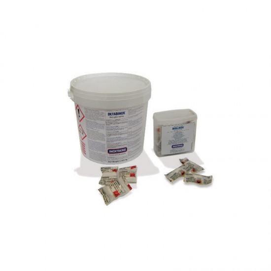 Produit lessiviel Detabinox 100 pastilles Inoxtrend Furnotel-mondialchr.com