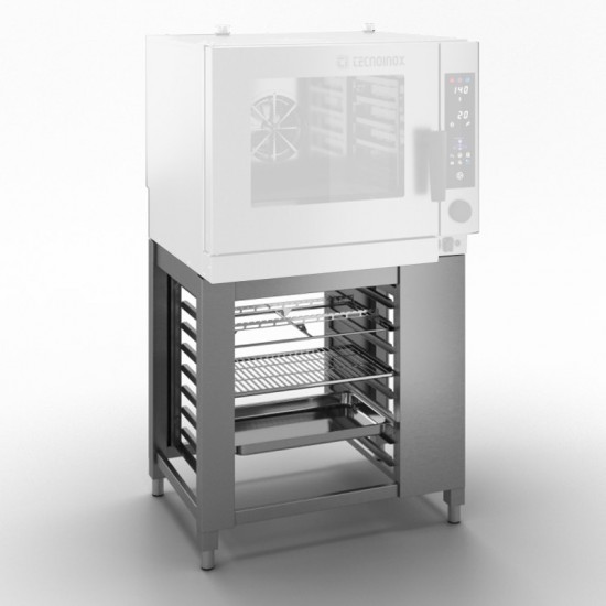 Support four avec glissière 6 et 10 niveaux Tecnoinox Furnotel-mondialchr.com