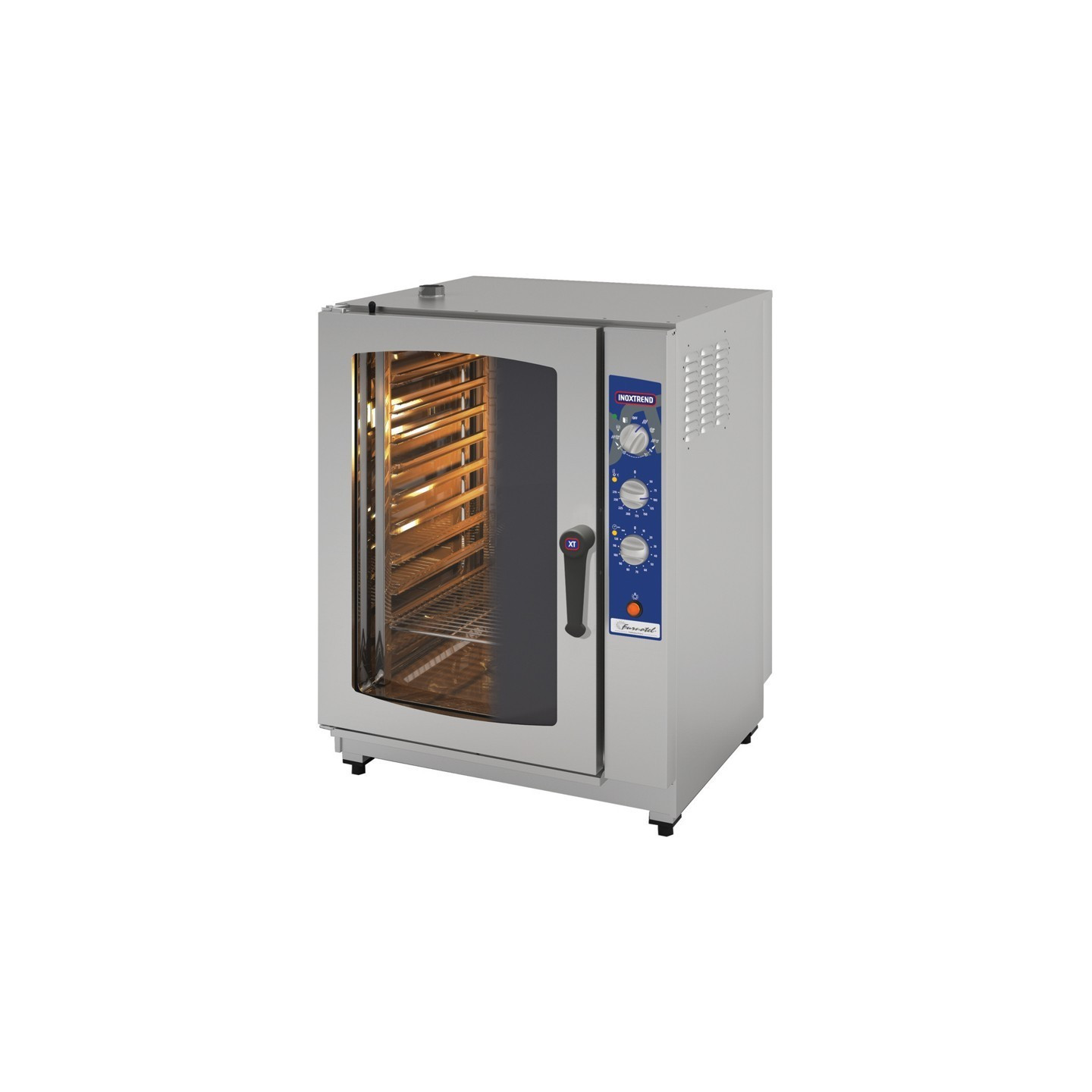 Four électrique mixte XT compact 16,4kW Inoxtrend Furnotel-modialchr.com