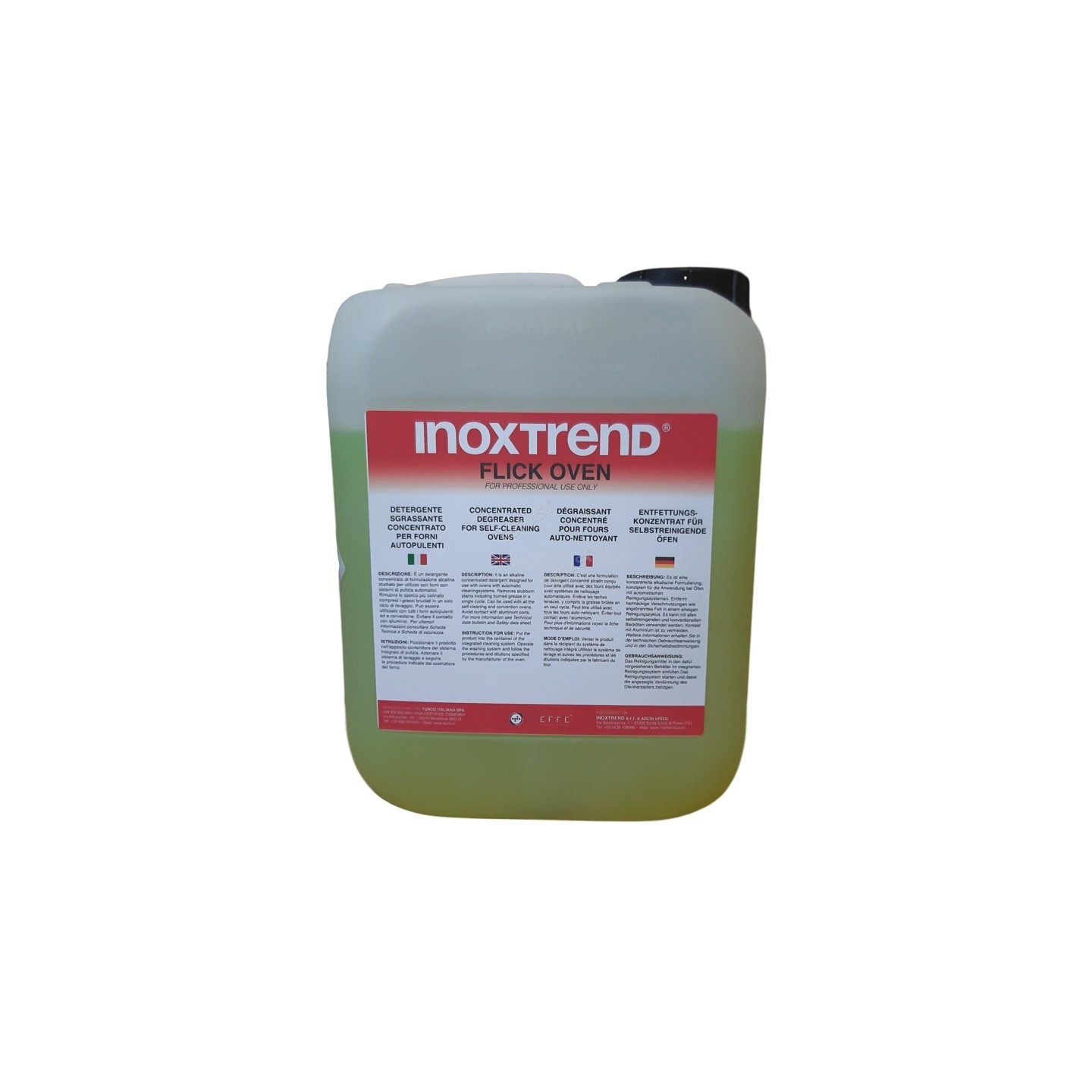 Détergent liquide 5kg Inoxtrend Furnotel-mondialchr.com