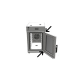 Charnière à droite pour four 6 niveaux Inoxtrend Furnotel-mondialchr.com
