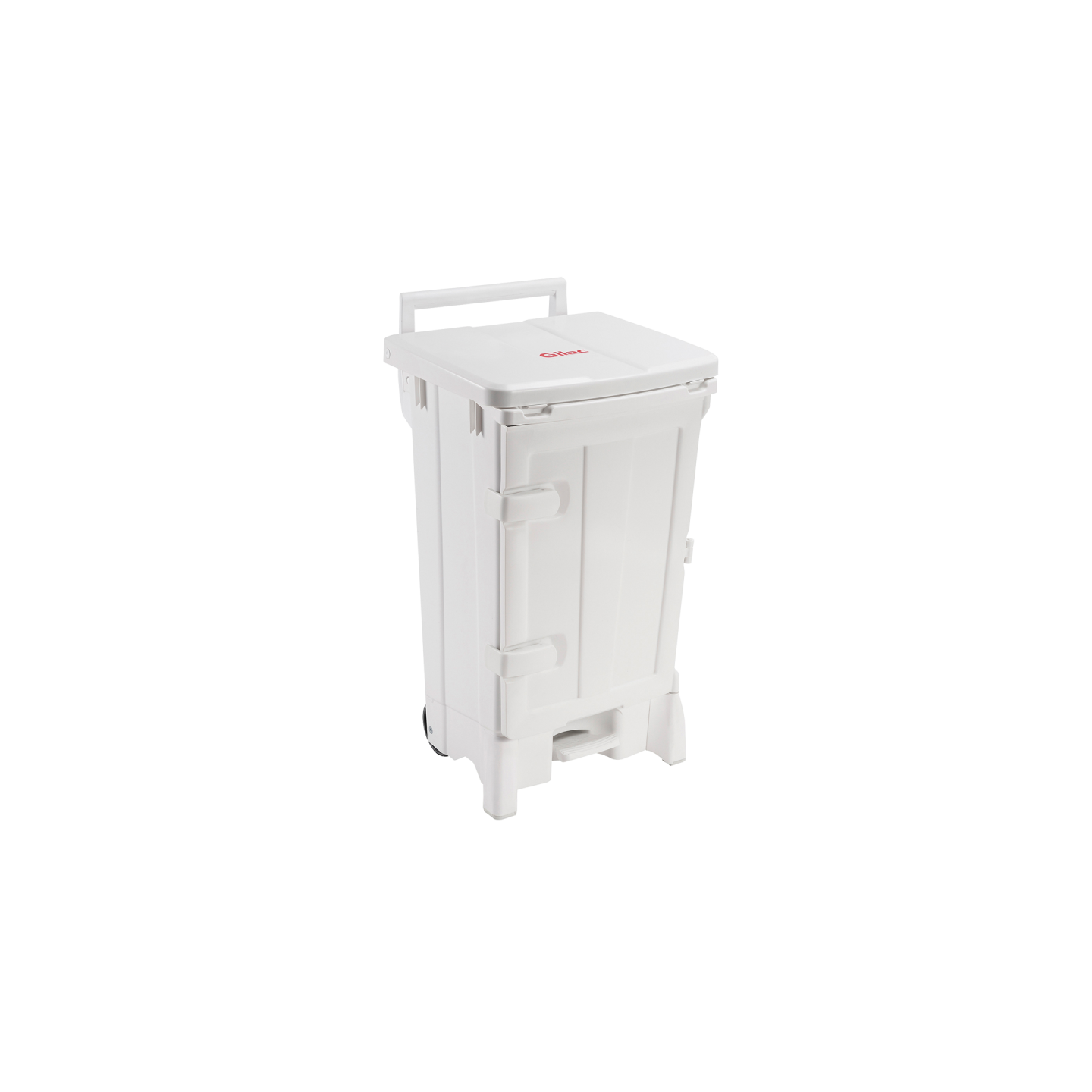 Collecteur à pédale 90L avec porte Gilac-mondialchr.com