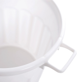 Poubelle ronde tri sélectif 50L Gilac-mondialchr.com