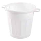 Poubelle ronde tri sélectif 50L Gilac-mondialchr.com