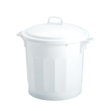 Couvercle avec poignée pour conteneur rond HACCP 75L Gilac-mondialchr.com