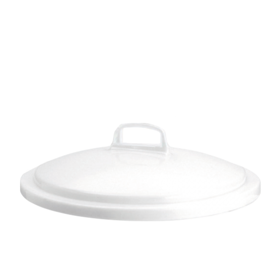 Couvercle avec poignée pour conteneur rond HACCP 75L Gilac-mondialchr.com