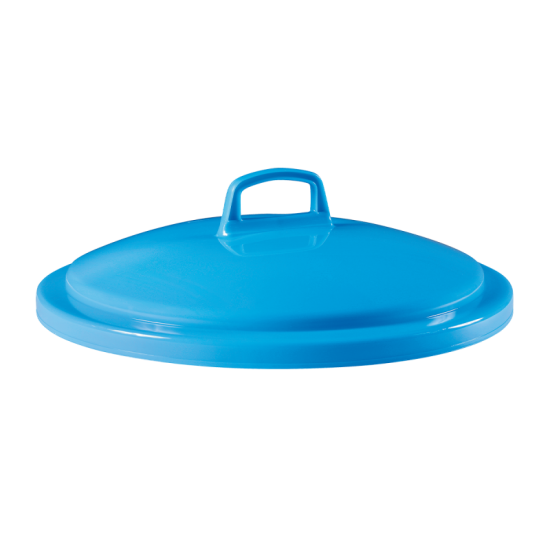 Couvercle pour poubelle ronde tri sélectif 75L Gilac-mondialchr.com