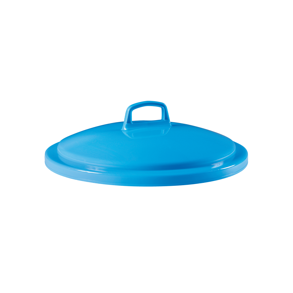 Couvercle pour poubelle ronde tri sélectif 75L Gilac-mondialchr.com